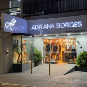 Letras Galvanizadas retro iluminadas
